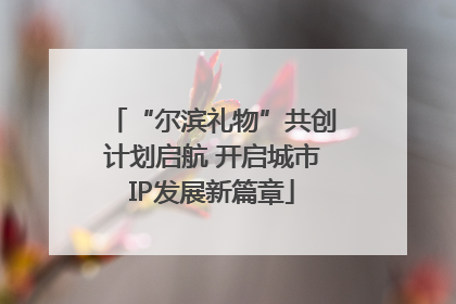 “尔滨礼物”共创计划启航 开启城市IP发展新篇章