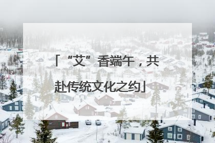 “艾”香端午，共赴传统文化之约
