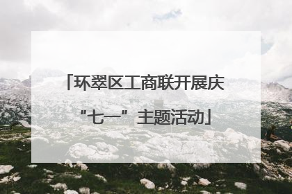 环翠区工商联开展庆“七一”主题活动