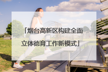烟台高新区构建全面立体德育工作新模式