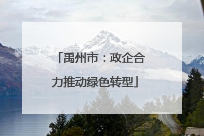 禹州市：政企合力推动绿色转型