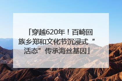 穿越620年！百崎回族乡郑和文化节沉浸式“活态”传承海丝基因
