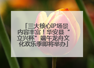 三大核心IP场景内容丰富！华安县“立兴杯”端午龙舟文化欢乐季即将举办