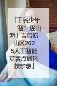 千名少年‘智’逐山海！青岛崂山区2025人工智能竞赛点燃科技梦想