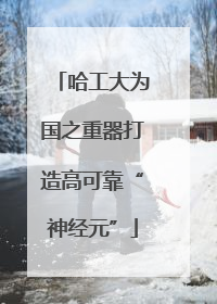 哈工大为国之重器打造高可靠“神经元”