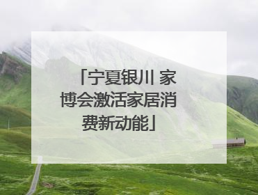 宁夏银川 家博会激活家居消费新动能