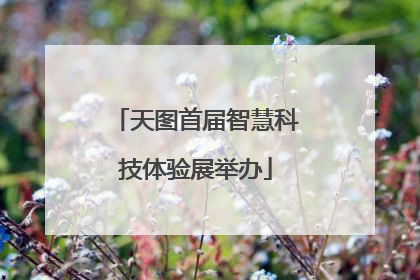 天图首届智慧科技体验展举办