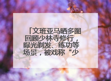 文班亚马晒多图回顾少林寺修行，曝光剃发、练功等场景，被戏称“少林第一高僧”