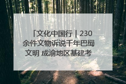 文化中国行｜230余件文物诉说千年巴蜀文明 成渝地区基建考古成果展开展