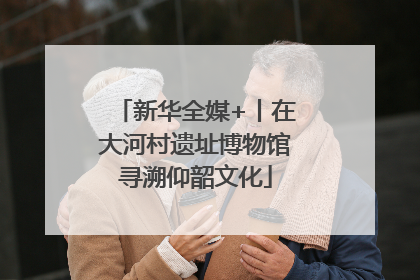 新华全媒+丨在大河村遗址博物馆寻溯仰韶文化