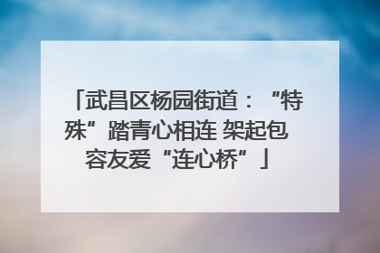 武昌区杨园街道：“特殊”踏青心相连 架起包容友爱“连心桥”