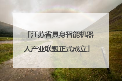 江苏省具身智能机器人产业联盟正式成立