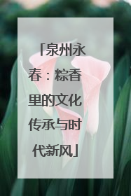 泉州永春：粽香里的文化传承与时代新风
