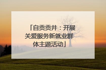自贡贡井：开展关爱服务新就业群体主题活动
