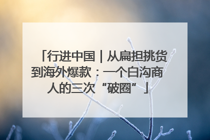 行进中国｜从扁担挑货到海外爆款：一个白沟商人的三次“破圈”